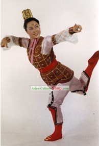 Chinese Classic Female Warrior Hua Mulan Costume Complete Set