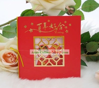Traditoinal Chinese Wedding Cards 20 Pieces Set