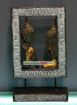 Sudeste Asiático Tailandês Artes Figura de Buda