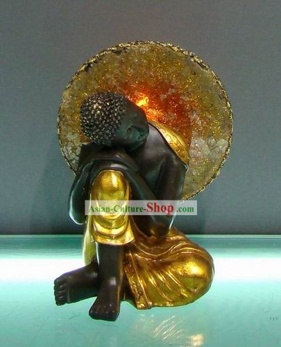 Sudeste Asiático Figurine tailandesa de Dormir Buddha