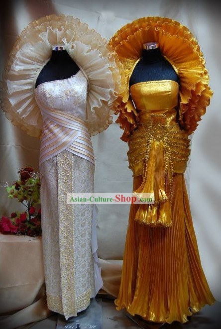 Costumi tradizionali thai set completo