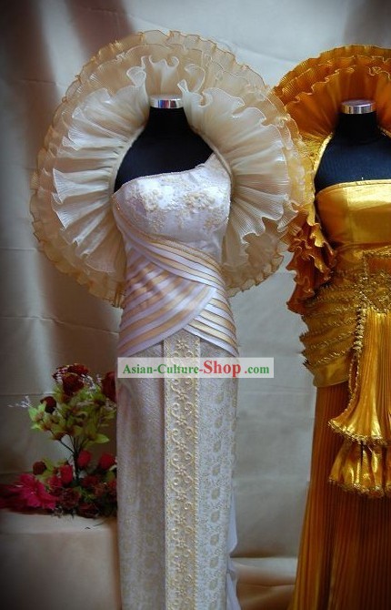 Tradicional tailandesa Set Costume National Completo
