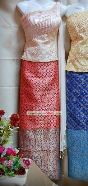 Классический тайский национальный костюм Комплекте