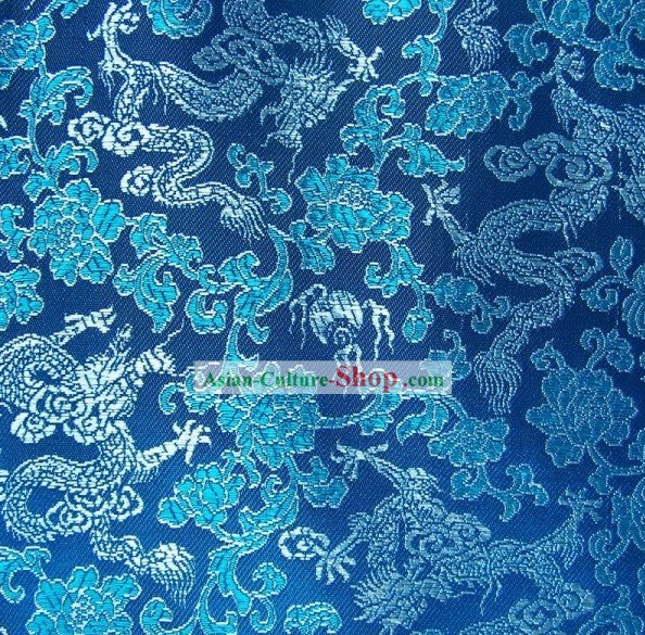 Dragón chino Brocade Fabric