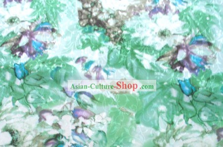 Chinesische Wasser Lotus Silk Fabric