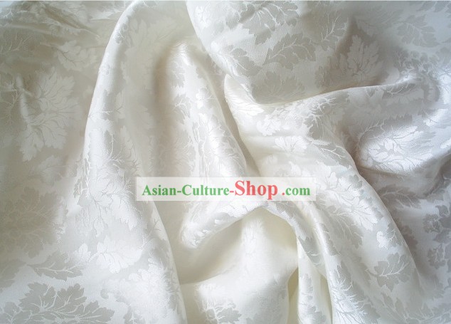 Marfim Silk Brocade Fabric