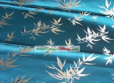 Clássica Chinesa Bamboo Brocade Fabric