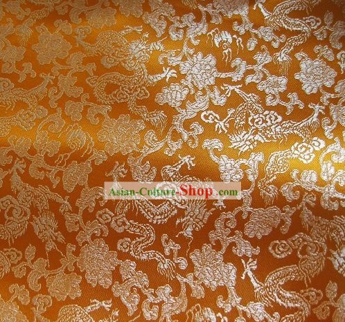 Traditionelle Dragons Brocade Fabric