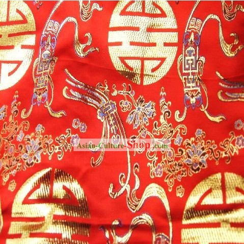 Traditionelle Longevity Brocade Fabric