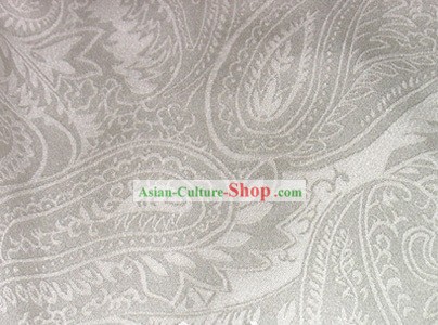 Chinese Classical Fu Rui Xiang Silk White Fabric
