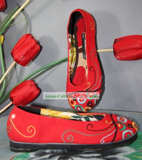 China Zapatos Classic/Mujeres antigua zapatos/zapatos de boda chino