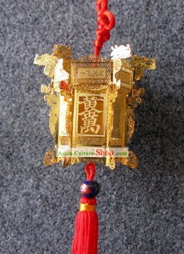 Lanterna cinese in miniatura/Bronzo palazzo lanterna