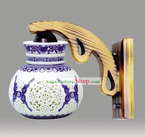 Chinese Classical Ceramic Lantern Ornament