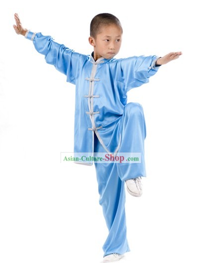 어린이를위한 전문 중국어 무술 옷입히기