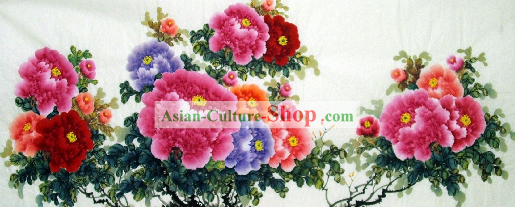 Pintura Tradicional China Peony Flor