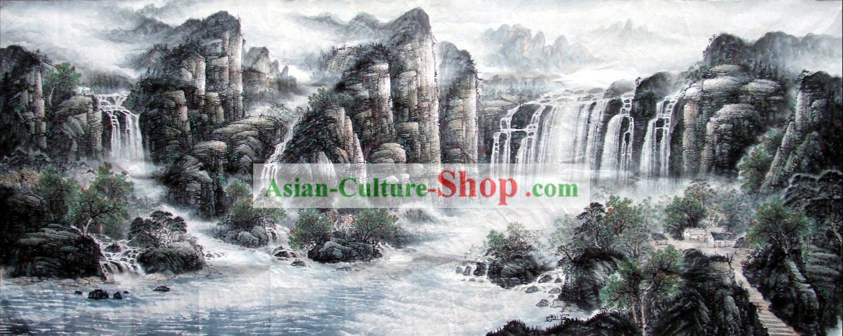 Pintura china Wash - gran paisaje