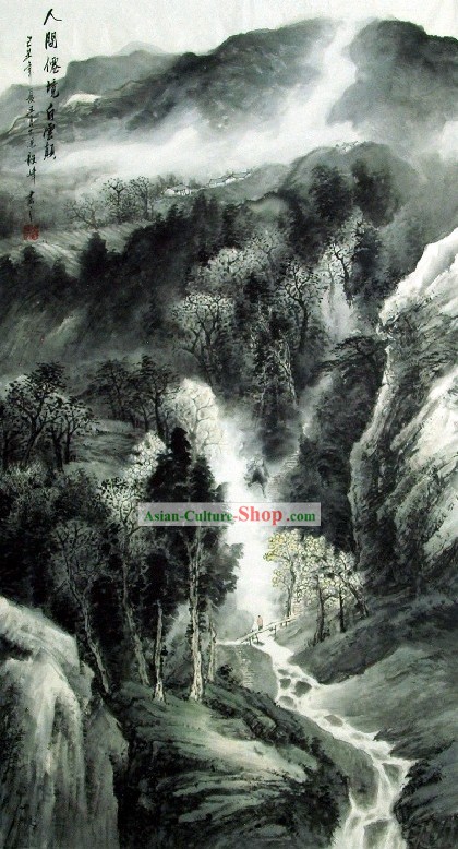 Pintura Tradicional China - la pintura de paisaje chino