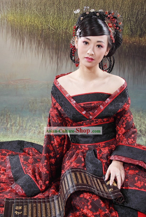 Ancient Imperial Chinese Empress Costumes Complete Set
