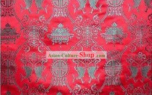 China tradicional Mandarin Brocade Fabric Top