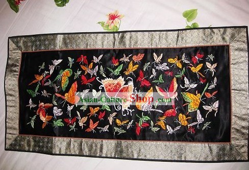 Chinese Traditional Embroidery Handicraft - One Hundred of Butterflies