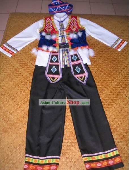 Chinese Traditional Minority Attire for Men