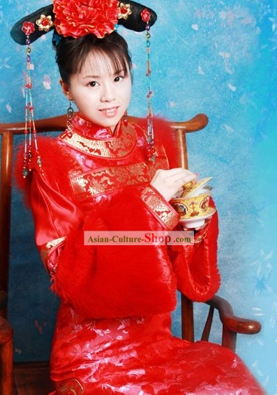 Conjunto Roupa chinesa antiga Princesa Completo