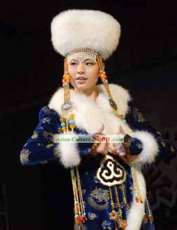 Clásica china de Mongolia juego completo vestuario