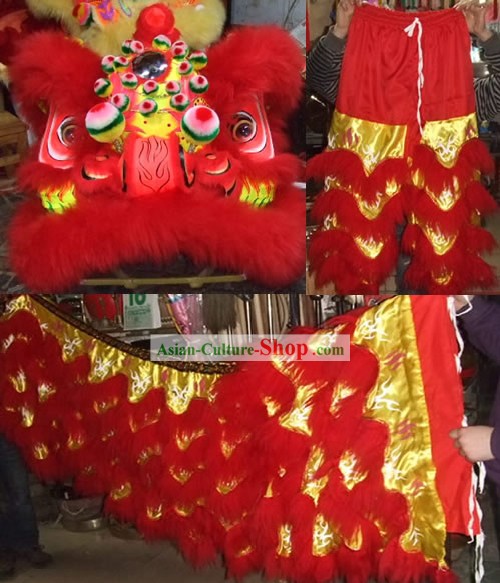 GLOW LA NUIT Lion Costume Set Top Danse Complete