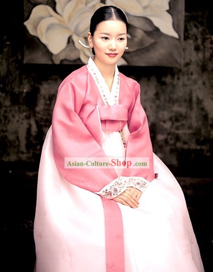 Традиционные корейские Установить ханбок для женщин