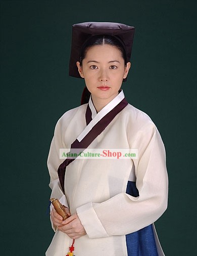Древние корейские костюмы ханбок Комплект для женщин