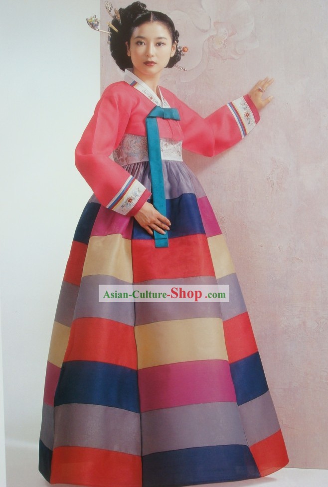Traditionnelle Set Vêtements coréenne complète pour les femmes