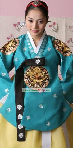 Традиционные корейские Установить платье ханбок