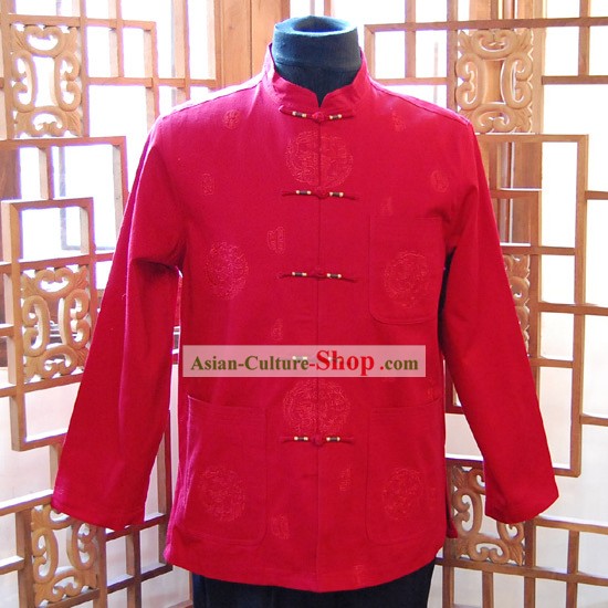中国の伝統的中国のメンズファッション