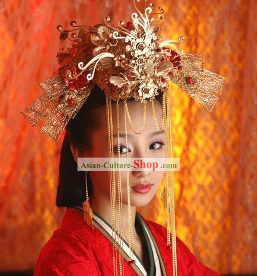 Chinese Ancient Princess Wedding Phoenix Crown