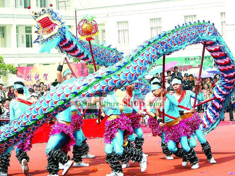 中国の古典ドラゴンダンスコスチュームコンプリートセット