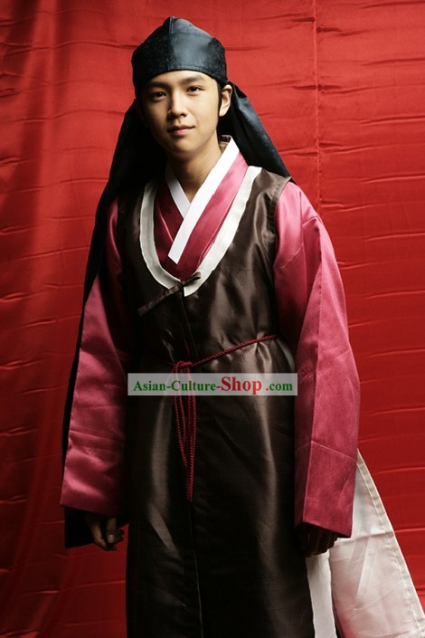 Ancient Korean Young Men Dress Set