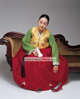 Traditional Korean Family Hanbok for Women