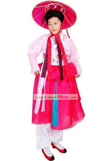 Traditionelle koreanische Tanz Kostüme Set