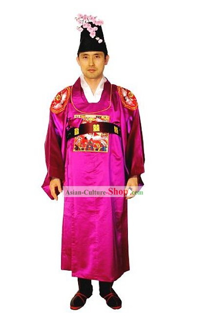 Alte Korean Wedding Dress für Bräutigam Set