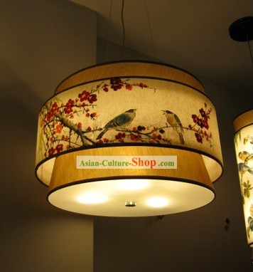 Cinese tradizionale Original Plum Blossom Lampadario Pittura