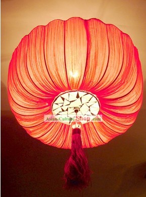 Chinesische Handmade Große Lotus Decke Lantern