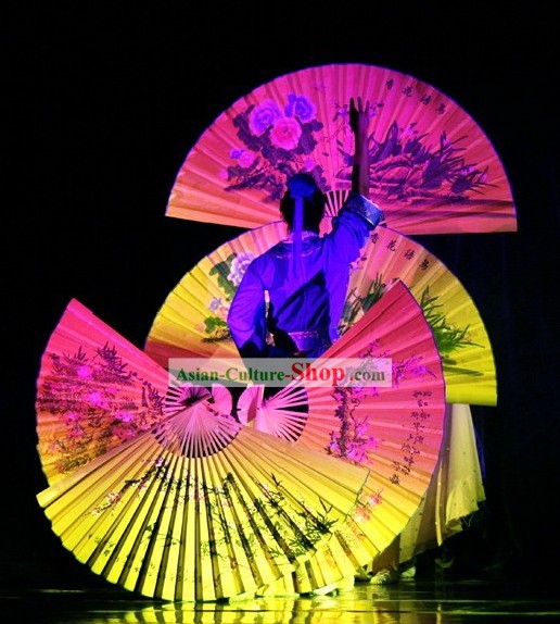 Large Chinese Stage Performance Fan