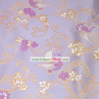 Classical Swan Silk Fabric