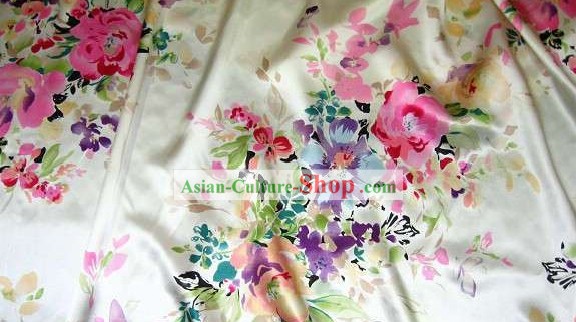 Traditional Chinese Silk Cheongsam Fabric