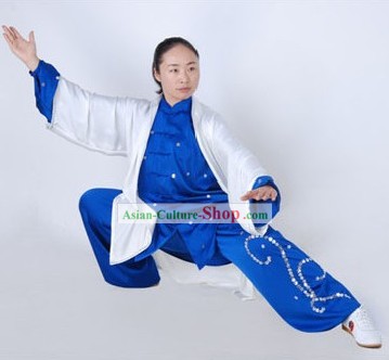 Traditional Chinese Wushu Teacher Uniform