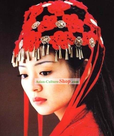 Traditional Chinese Wedding Hair Ornament for Brides