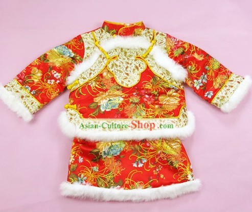 Traditional Chinese Baby Birthday Dress