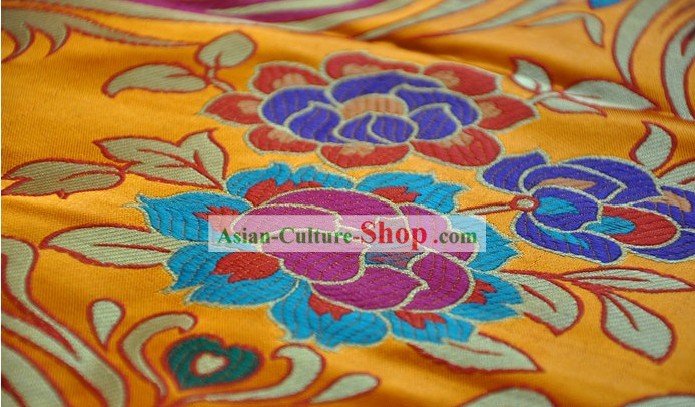 Traditional Tibetan Brocade Fabric