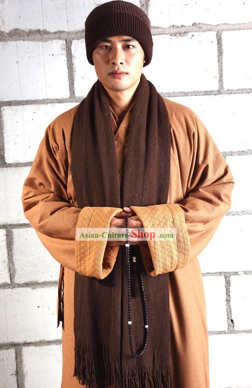 Traditional Chinese Meditation Winter Warm Clothing for Men
