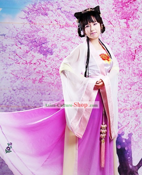 Ancient Chinese Tang Dynasty Hanfu Dress for Women